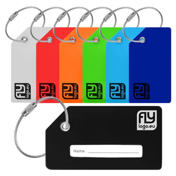 Branded Promotional Westflag Silicon Luggage Tag