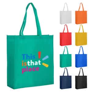Branded Promotional Non Woven Bag Extra Large With Gusset