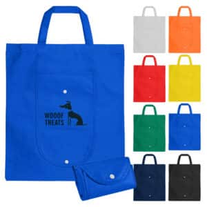 Branded Promotional Non Woven Foldable Shopping Bag
