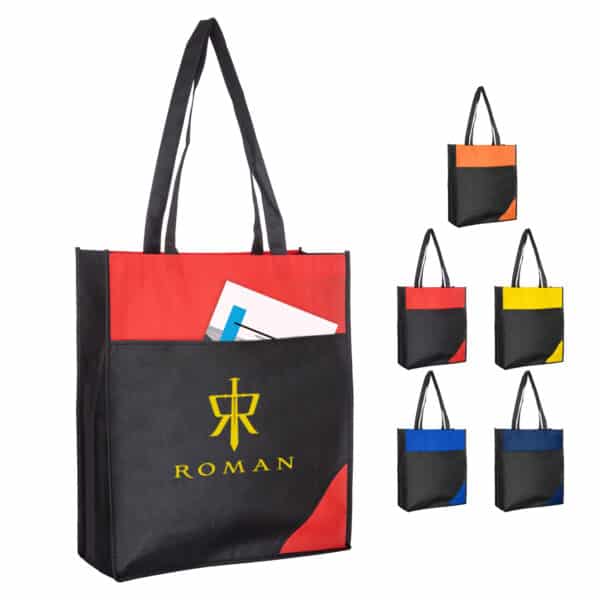 Branded Promotional Non Woven Bag With Mix Colour
