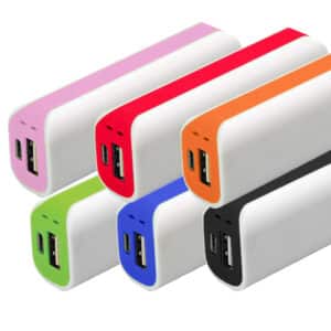 Branded Promotional Curved Power Bank 2200