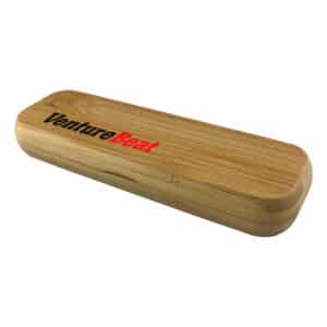Branded Promotional Bamboo Single Deluxe Presenter