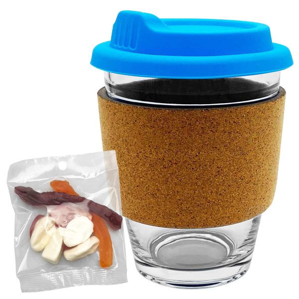 Jelly Party Mix In Cork Band Glass Coffee Cup - Image 11