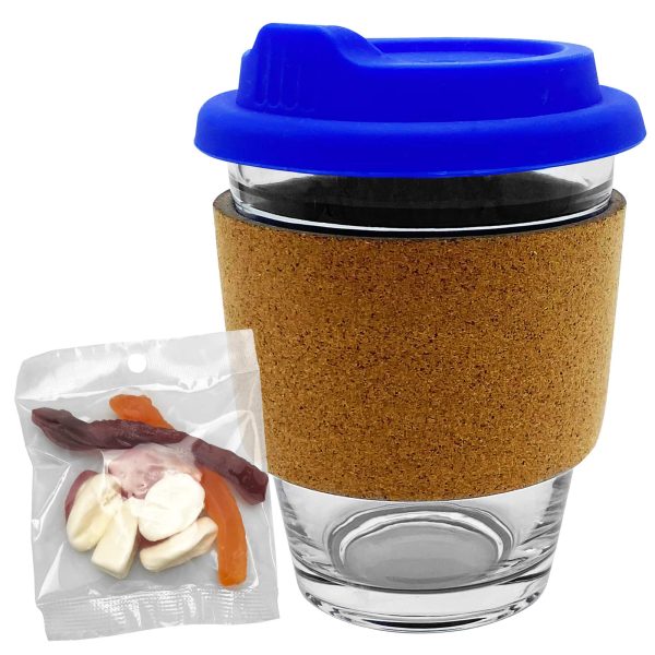 Jelly Party Mix In Cork Band Glass Coffee Cup - Image 12