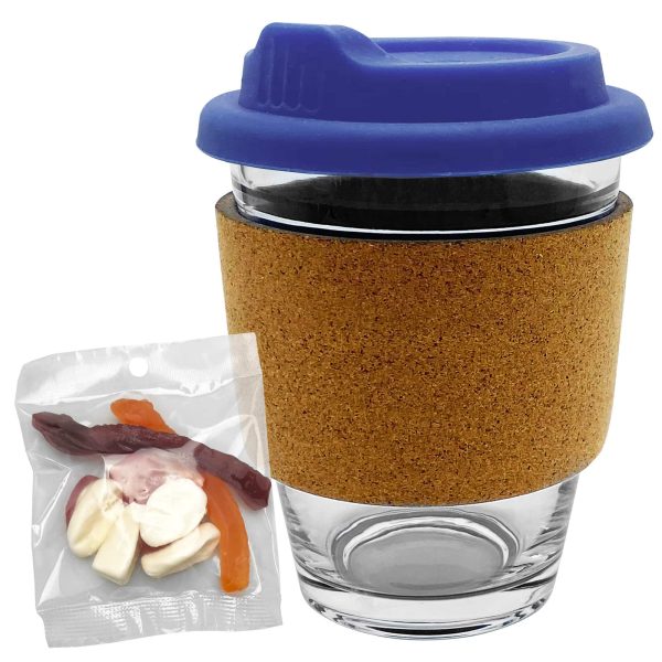 Jelly Party Mix In Cork Band Glass Coffee Cup - Image 13