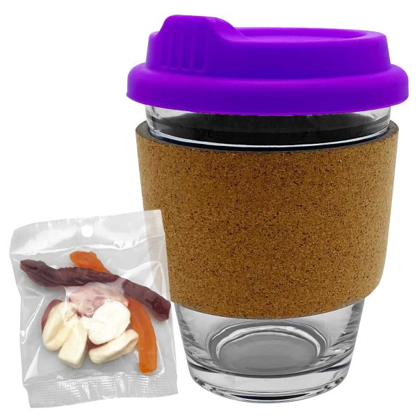 Jelly Party Mix In Cork Band Glass Coffee Cup - Image 14