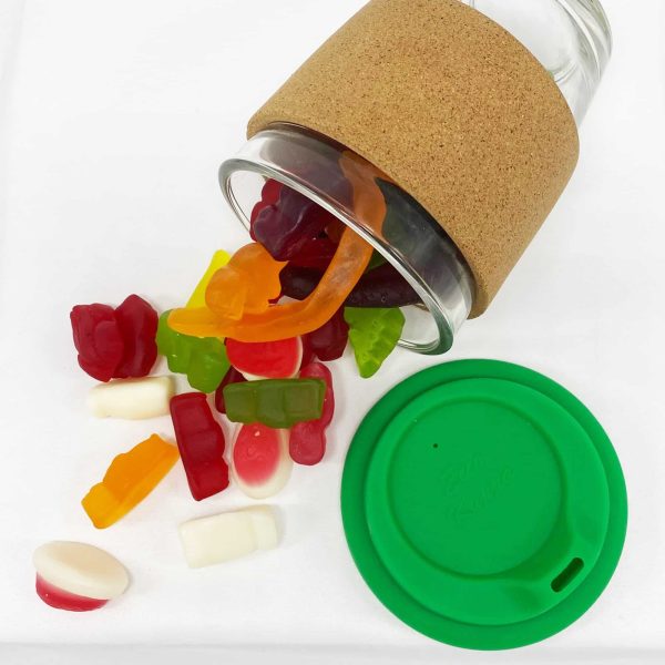Jelly Party Mix In Cork Band Glass Coffee Cup - Image 17