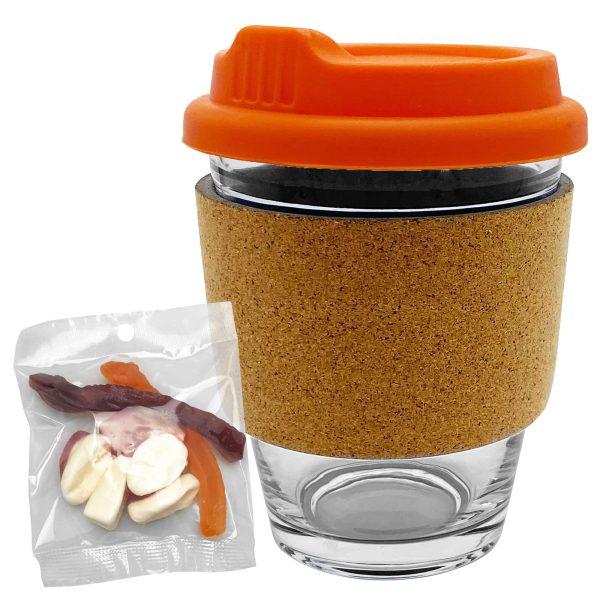 Jelly Party Mix In Cork Band Glass Coffee Cup - Image 6