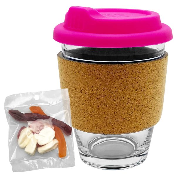 Jelly Party Mix In Cork Band Glass Coffee Cup - Image 7