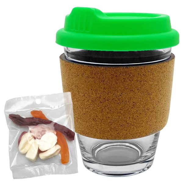 Jelly Party Mix In Cork Band Glass Coffee Cup - Image 8