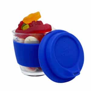 Branded Promotional Jelly Party Mix In Venice Glass Coffee Cup