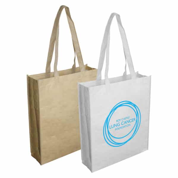 Branded Promotional Paper Bag With Large Gusset