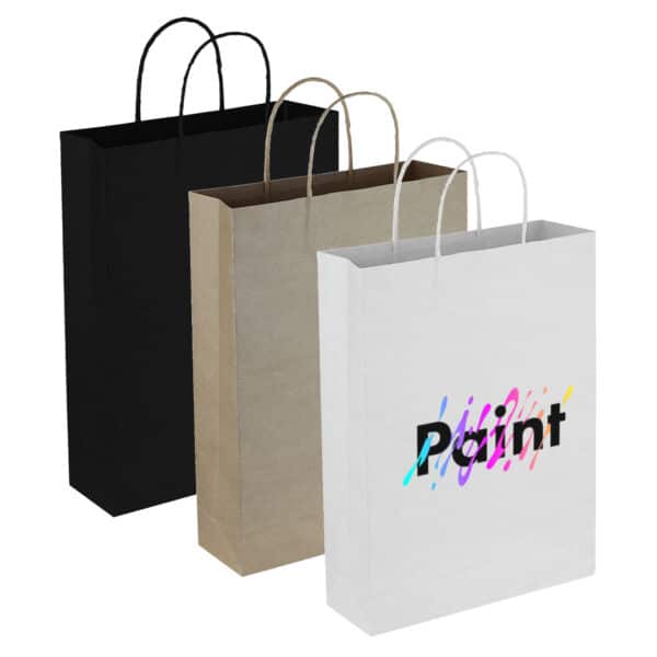 Branded Promotional Paper Trade Show Bag