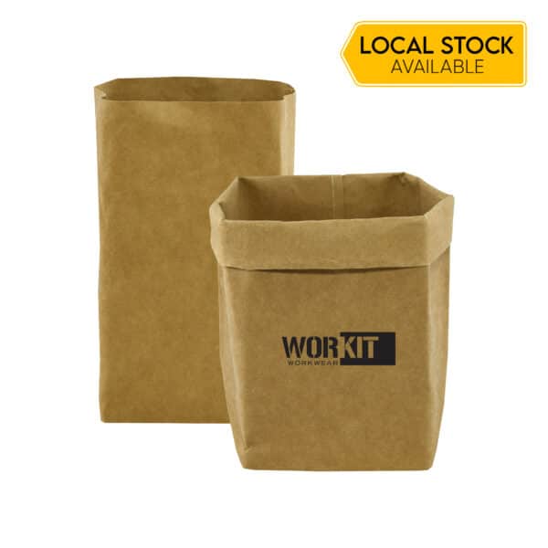 Branded Promotional Sewo Kraft Paper Storage Bag – Large