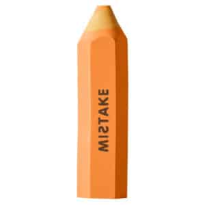 Branded Promotional Pencil Shaped Rubber Eraser