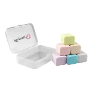 Branded Promotional Happy Cube Rubber Eraser Set