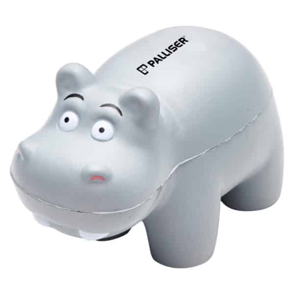 Branded Promotional Squeeze Hippo