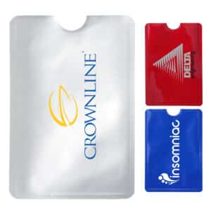 Branded Promotional RFID Credit Card Protector Sleeve