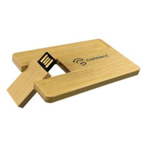 Branded Promotional Ultra Bamboo USB 16GB