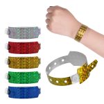 Branded Promotional Holographic Wrist Band 25mm