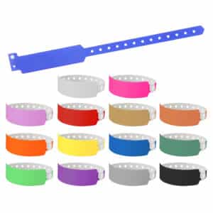 Branded Promotional Code Plastic Wrist Band 25mm