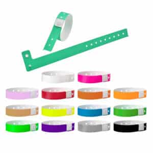 Branded Promotional Code Plastic Wrist Band 16mm