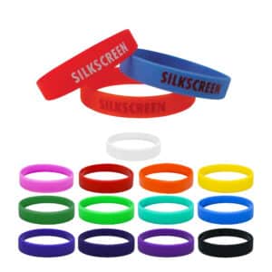 Branded Promotional Toaks Silicone Wrist Band Stock