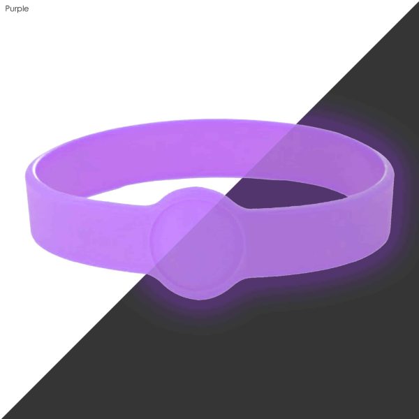 Neon Glow Silicone Wrist Band Custom Design - Image 8