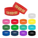 Branded Promotional Kriya Silicone Wrist Band Large