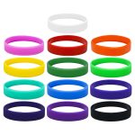 Branded Promotional Kagayama Silicone Wrist Band Thin