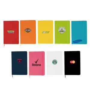 Branded Promotional Polychroma A5 Notebook