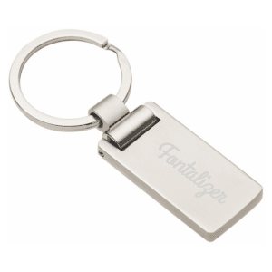Branded Promotional Euro Silver KeyChain