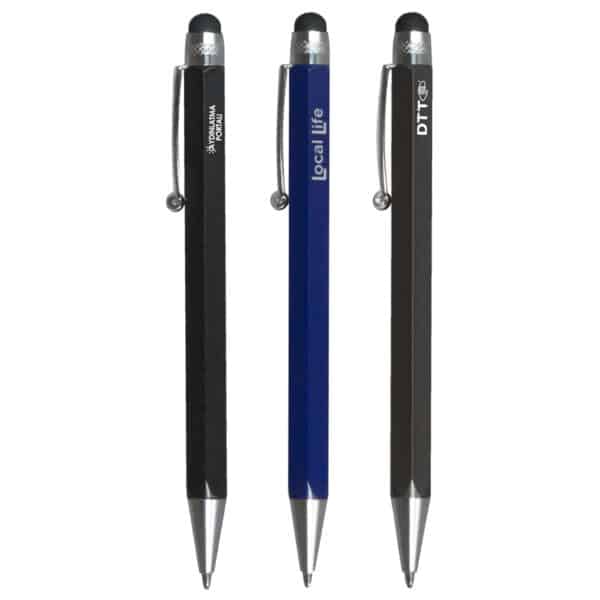 Branded Promotional Hexad Stylus Pen