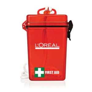 Branded Promotional First Aid Kit Waterproof 21pc