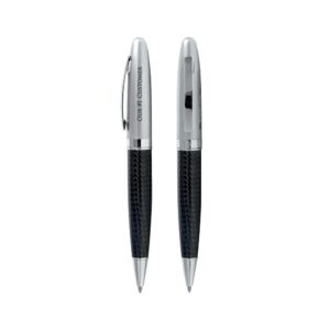 Branded Promotional Carbon Fibre Twist Pen