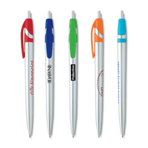 Branded Promotional Electro Silver Colour Pen