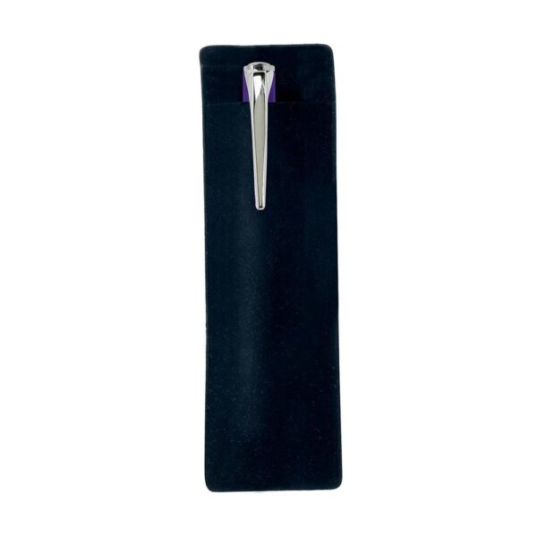 Branded Promotional Black Velour Sleeve