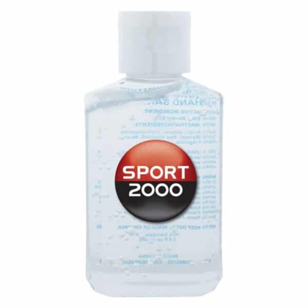 Branded Promotional 60ml Hand Sanitiser Gel - 75% Ethyl-alcohol