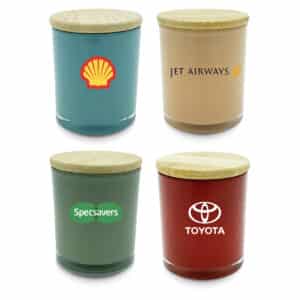 Branded Promotional Relax Candle Coloured - Medium
