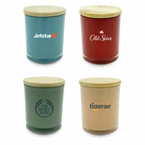Branded Promotional Relax Candle Coloured - Small