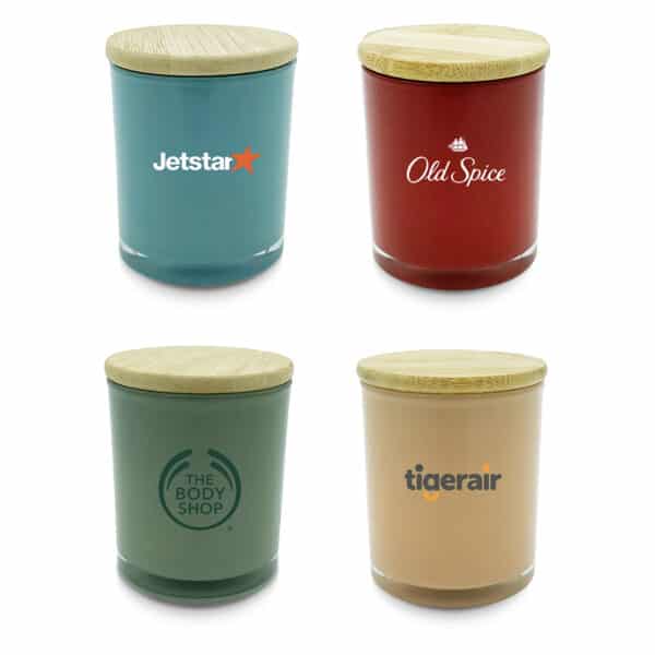 Branded Promotional Relax Candle Coloured - Small