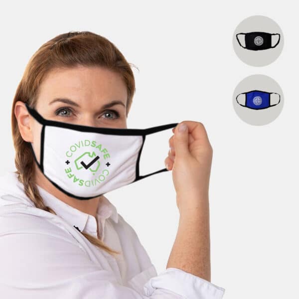 Branded Promotional Cotton Face Masks