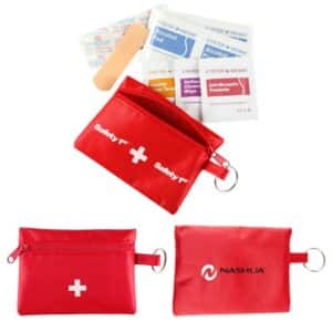 Branded Promotional First Aid Travel Kit - 22 Piece