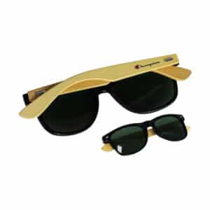 Branded Promotional Sunglasses Bamboo (Uncoated)