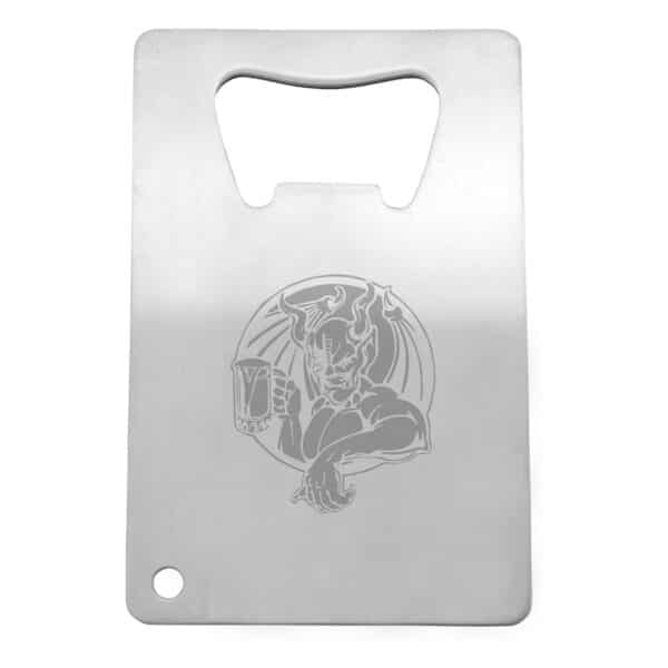 Branded Promotional Stainless Credit Card Bottle Opener