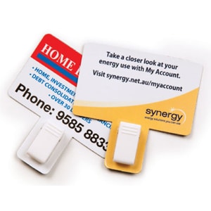 Branded Promotional T-Magnet With Clip