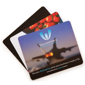 Branded Promotional Deluxe Mouse Mat (205mm X 145mm)