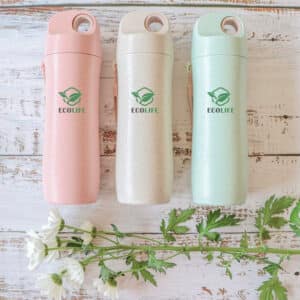 Branded Promotional Grano 420ml Wheat Straw Water Bottle