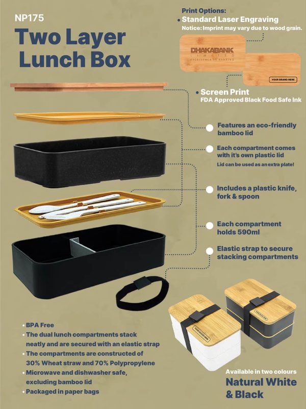 Two Layer Lunch Box - Image 8