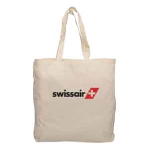 Branded Promotional Calico Tote Bag With Gusset